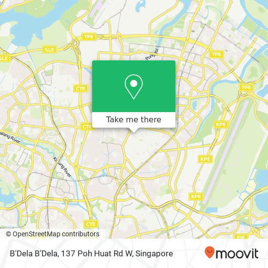 B'Dela B'Dela, 137 Poh Huat Rd W地图