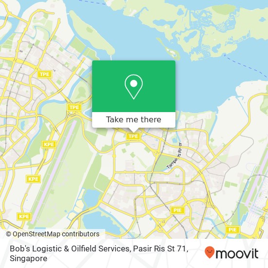 Bob's Logistic & Oilfield Services, Pasir Ris St 71 map