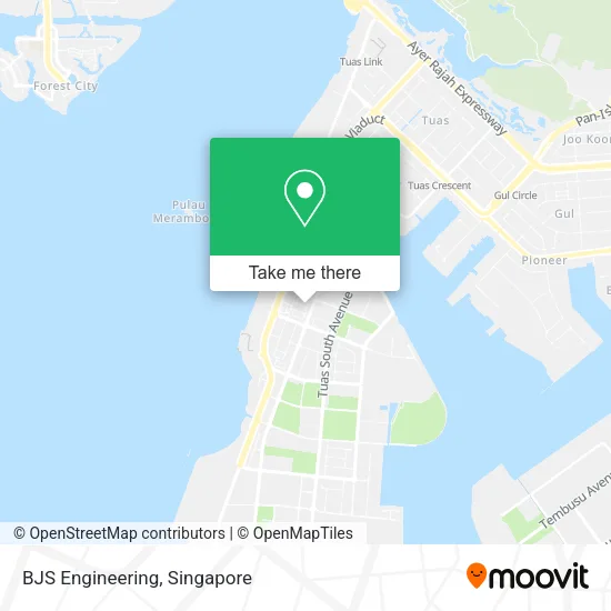 BJS Engineering map