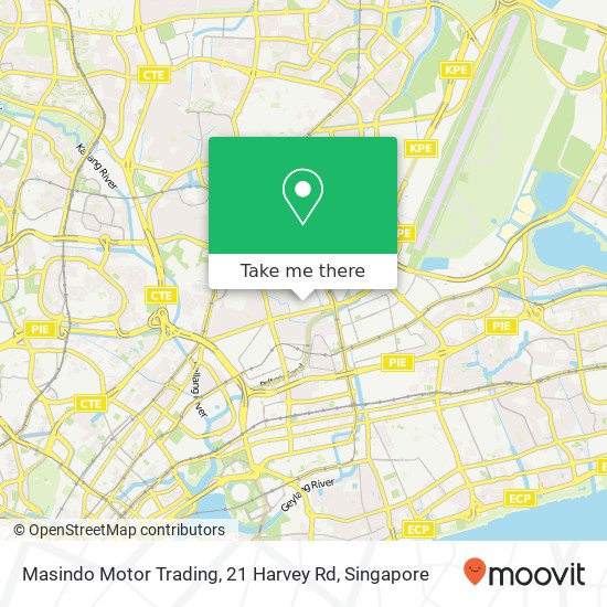 Masindo Motor Trading, 21 Harvey Rd map