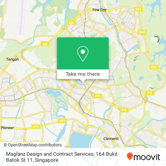 Maglanz Design and Contract Services, 164 Bukit Batok St 11 map