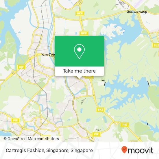 Cartregis Fashion, Singapore地图