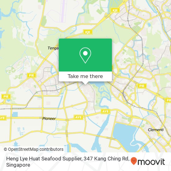 Heng Lye Huat Seafood Supplier, 347 Kang Ching Rd地图