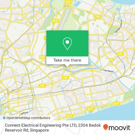 Connect Electrical Engineering Pte LTD, 2304 Bedok Reservoir Rd map
