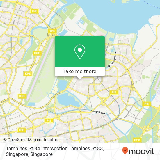Tampines St 84 intersection Tampines St 83, Singapore地图