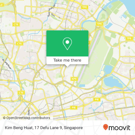 Kim Beng Huat, 17 Defu Lane 9 map