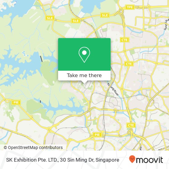 SK Exhibition Pte. LTD., 30 Sin Ming Dr map