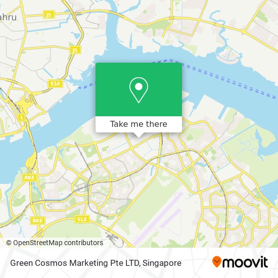 Green Cosmos Marketing Pte LTD map