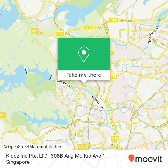 Kiddz Inc Pte. LTD., 308B Ang Mo Kio Ave 1 map