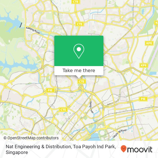 Nat Engineering & Distribution, Toa Payoh Ind Park map