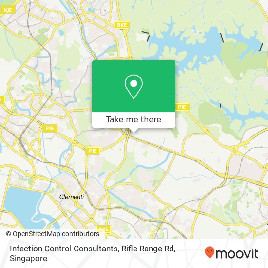 Infection Control Consultants, Rifle Range Rd map