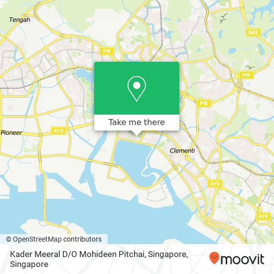Kader Meeral D / O Mohideen Pitchai, Singapore地图