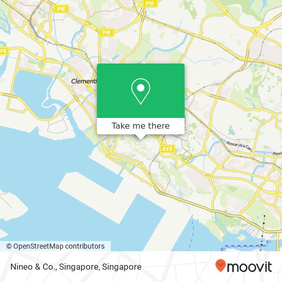 Nineo & Co., Singapore map