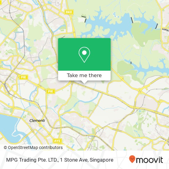 MPG Trading Pte. LTD., 1 Stone Ave map