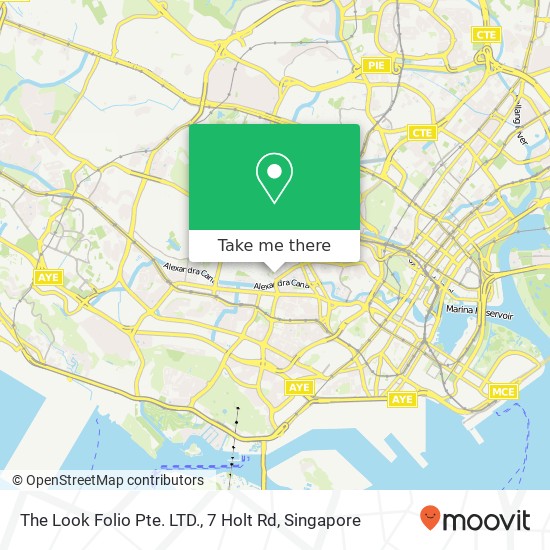The Look Folio Pte. LTD., 7 Holt Rd map