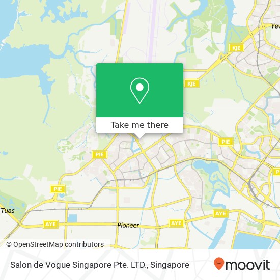 Salon de Vogue Singapore Pte. LTD.地图