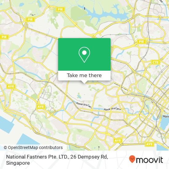 National Fastners Pte. LTD., 26 Dempsey Rd地图