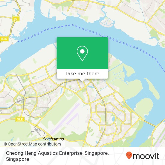 Cheong Heng Aquatics Enterprise, Singapore地图