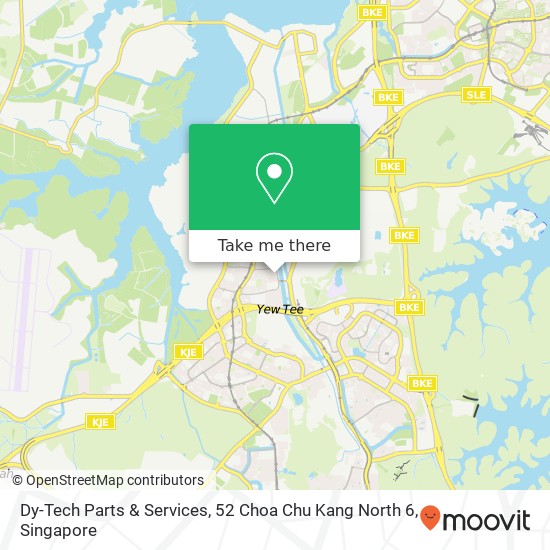 Dy-Tech Parts & Services, 52 Choa Chu Kang North 6 map