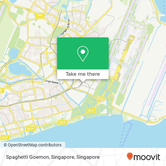 Spaghetti Goemon, Singapore map