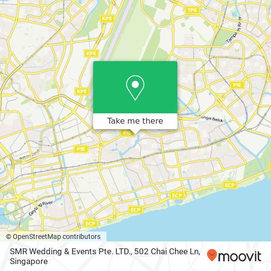 SMR Wedding & Events Pte. LTD., 502 Chai Chee Ln map