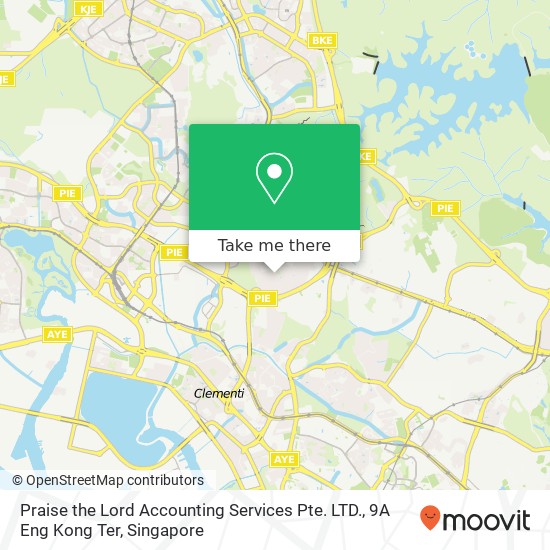 Praise the Lord Accounting Services Pte. LTD., 9A Eng Kong Ter map