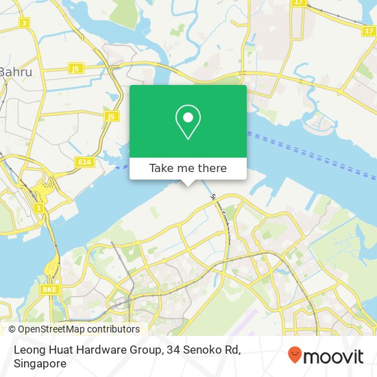 Leong Huat Hardware Group, 34 Senoko Rd map