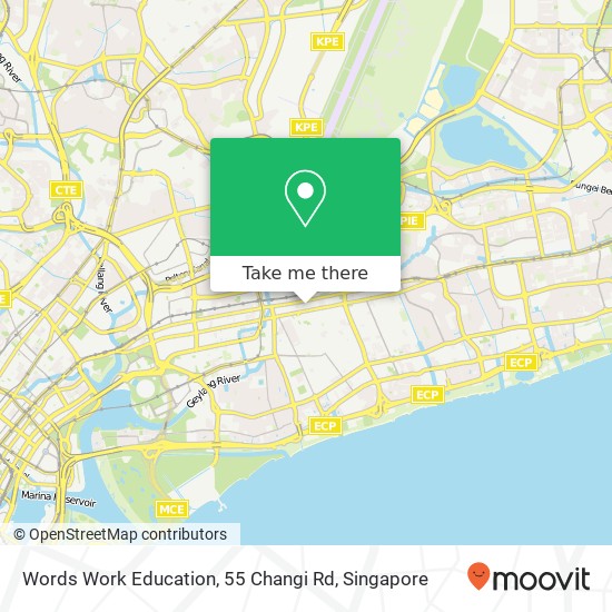 Words Work Education, 55 Changi Rd map