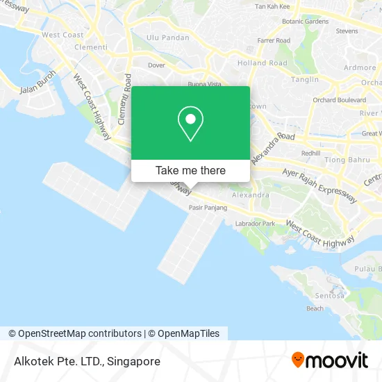 Alkotek Pte. LTD. map