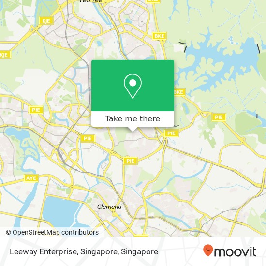 Leeway Enterprise, Singapore map