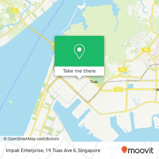 Impak Enterprise, 19 Tuas Ave 6地图