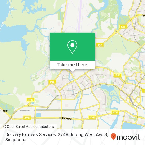 Delivery Express Services, 274A Jurong West Ave 3 map