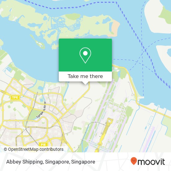 Abbey Shipping, Singapore map
