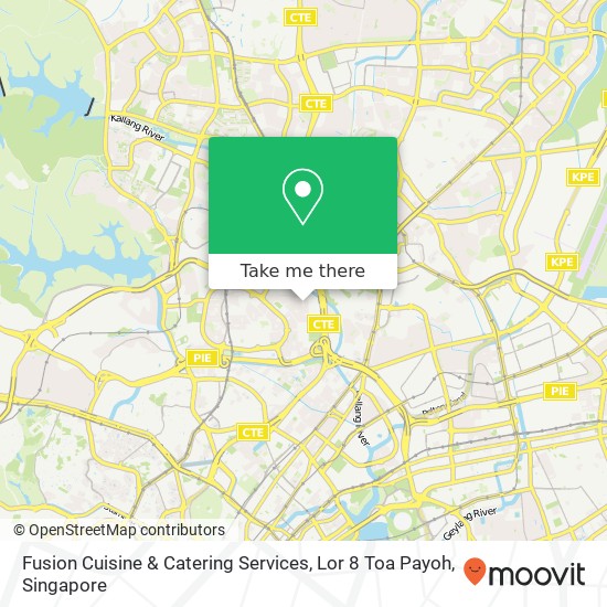 Fusion Cuisine & Catering Services, Lor 8 Toa Payoh map