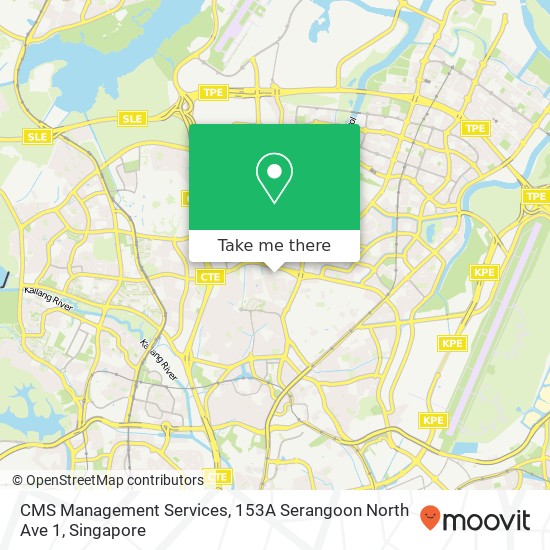 CMS Management Services, 153A Serangoon North Ave 1地图