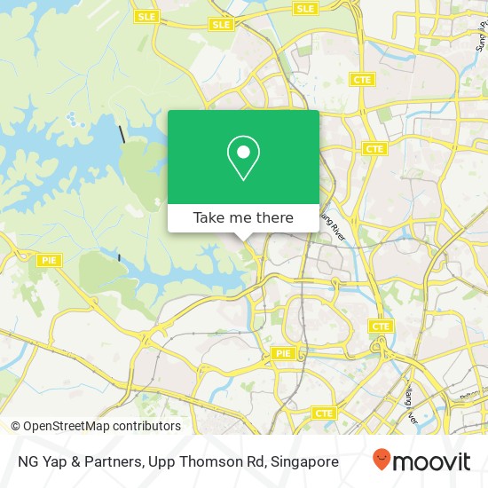 NG Yap & Partners, Upp Thomson Rd map