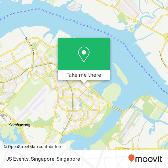 JS Events, Singapore map