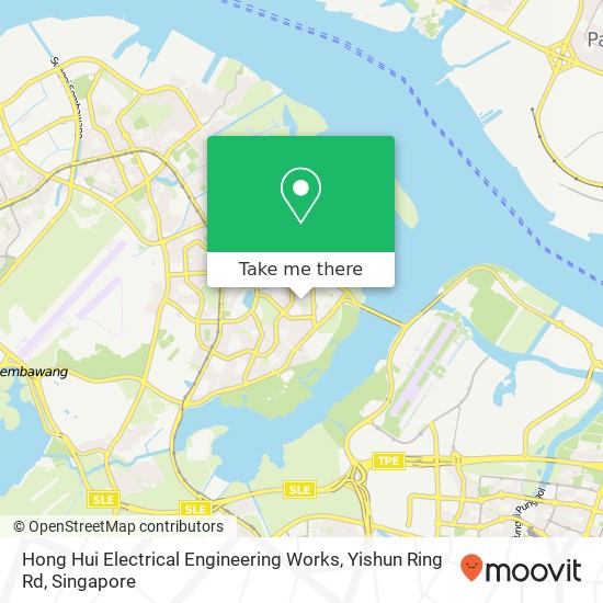 Hong Hui Electrical Engineering Works, Yishun Ring Rd map