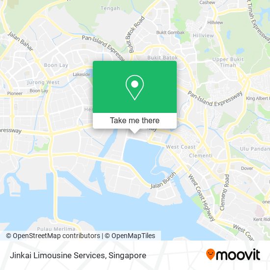 Jinkai Limousine Services map