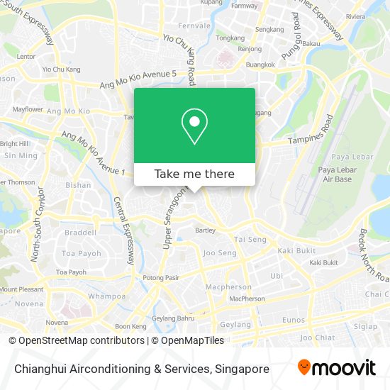 Chianghui Airconditioning & Services map