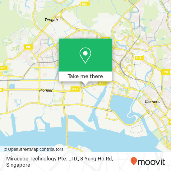 Miracube Technology Pte. LTD., 8 Yung Ho Rd map