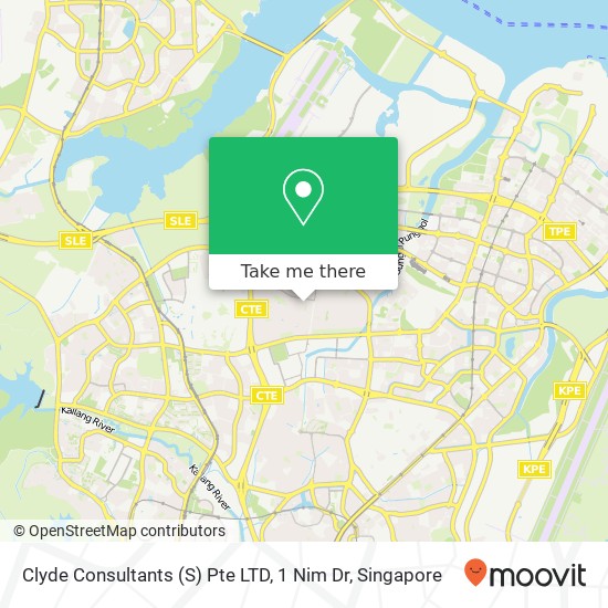 Clyde Consultants (S) Pte LTD, 1 Nim Dr地图