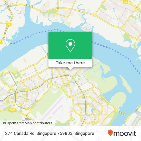 274 Canada Rd, Singapore 759803 map