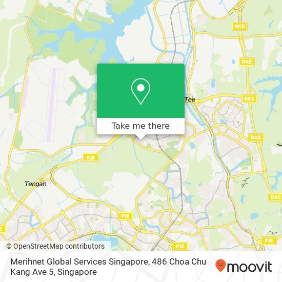 Merihnet Global Services Singapore, 486 Choa Chu Kang Ave 5地图