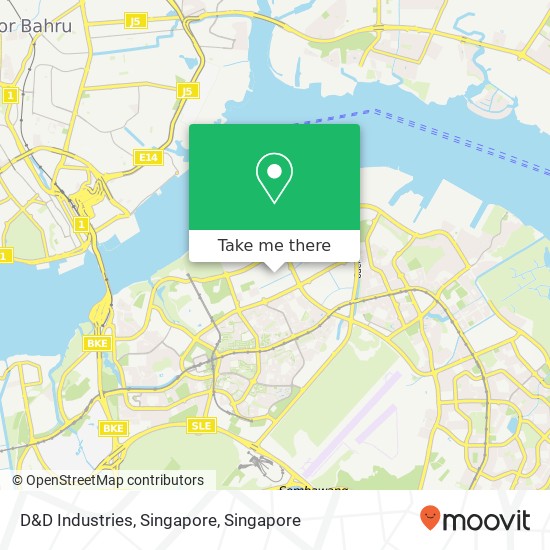 D&D Industries, Singapore map