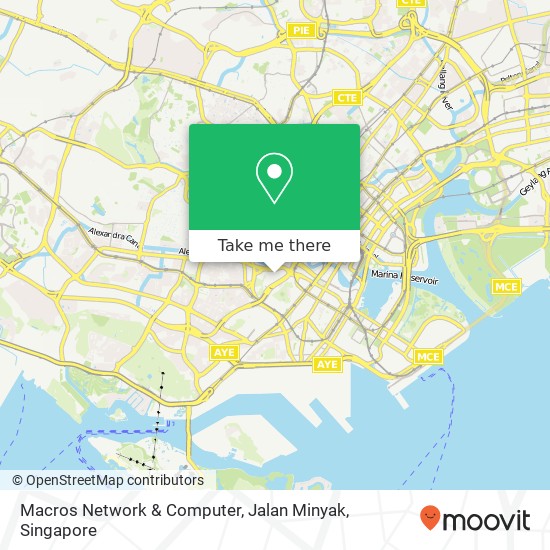 Macros Network & Computer, Jalan Minyak map