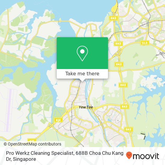 Pro Werkz Cleaning Specialist, 688B Choa Chu Kang Dr地图