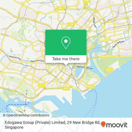 Edogawa Group (Private) Limited, 29 New Bridge Rd map