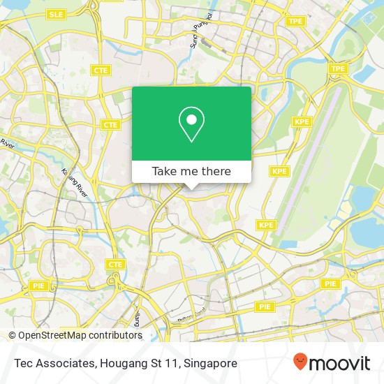 Tec Associates, Hougang St 11 map