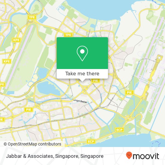 Jabbar & Associates, Singapore map